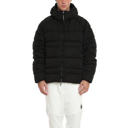 C.p. Company, Eco-Chrome Down Jacket Zwart, Heren, Maat:L