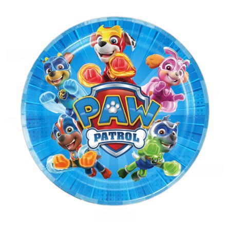 10 st Paw Patrol Tallrikar 9" Pojkar Kalas Tillbehör Födelsedagsdekorationer