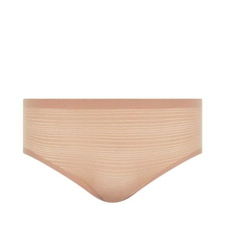 Chantelle Soft Stretch Stripes Hipster Bh Dam Beige ONESIZE