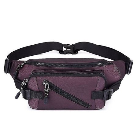 Brysttaske Herre skuldertaske Crossbody-taske Casual Canvas-taske Bryst lille rygsæk