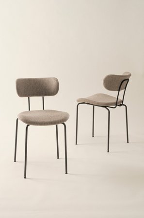 Jotex - Stol 2-pk Beige - JEFFERSON - Kjøp Spisestoler & kjøkkenstoler hos Jotex