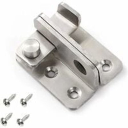 Hasp Dørhengelås, Liten Antitjuverilås, Rustfritt Stållås