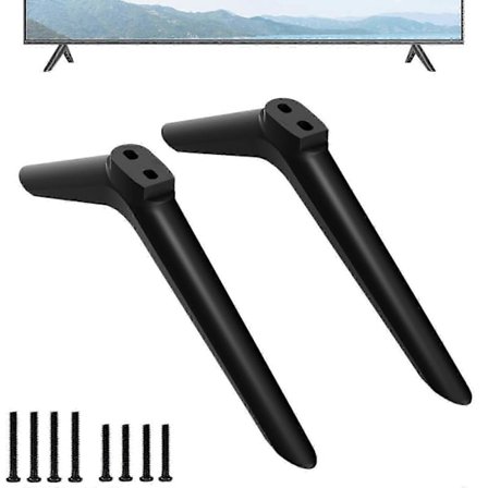 TV Fod til Hisense TV Bordstander Ben Udskiftning Med Skruer Kompatibel Med 32H4030F, 32H4F, 40H4030F 25-26s
