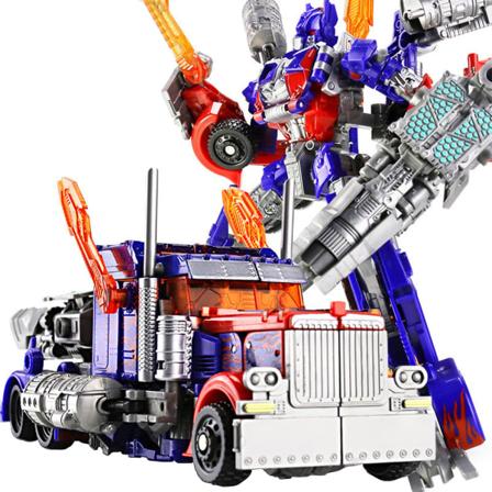 Transformations Film Optimus Prime Actionfigur Legetøj Til Drenge 7.8in/20cm Robot Bil Model Gaver Til Drenge Fødselsdag Jul Nytår Alder 3+