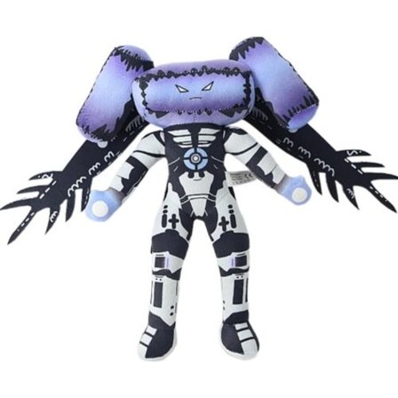 Skibidi Toalett Plyschleksak Uppgraderad Titan Drillman TV Man Space Man Barnpresent