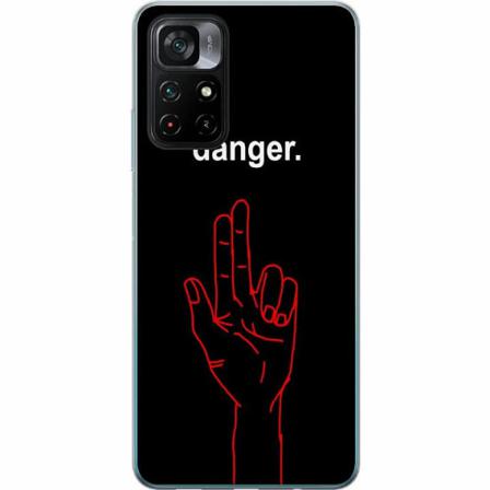 Xiaomi Poco M4 Pro 5g Genomskinligt Skal Stranger Things