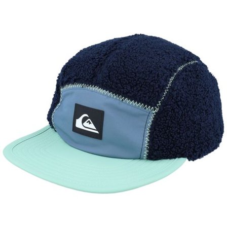 Quiksilver - Blå 5panel Keps - Alaska Cap Dark Navy Fitted Cap 5-Panel @ Hatstore