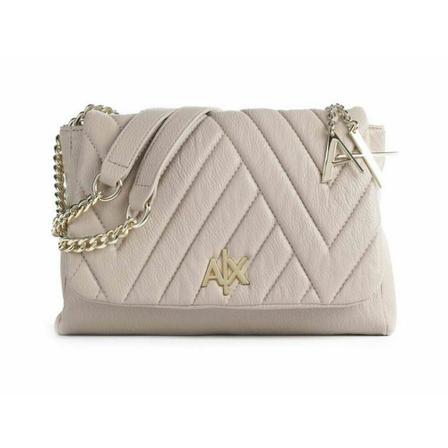 Armani Accessories beige, Dam Axelremsväskor, Dam, Storlek: ONE SIZE