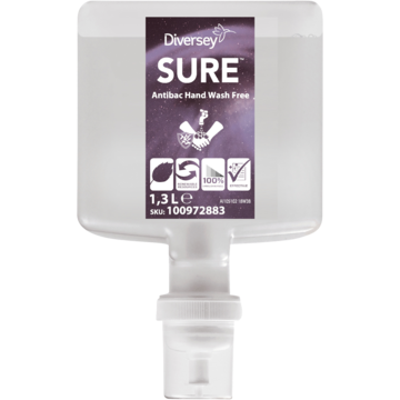 Håndsåpedesinfisering Sure 1,3
