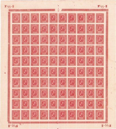 Island - AFA 81 - Postfrisk helark