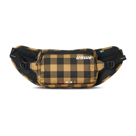 USWE Waist Hip Pack Flannel 2L Black/Bronze