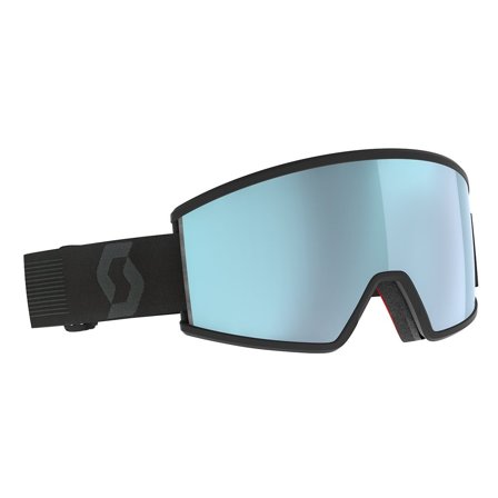 Scott Ambit Compact - AMP Ice Chrome Mineral Black i Sort