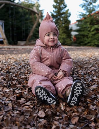 mikk-line Polyester Baby Suit - Glitter - Pink - 86