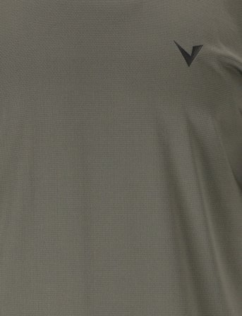 Virtus Vargas M S/S Performance Tee - Khaki green - S