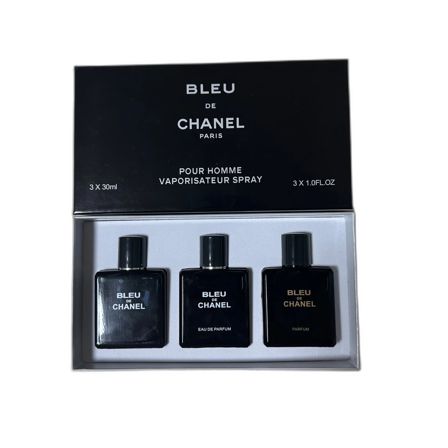 Bleu de Chanel 3-pack set
