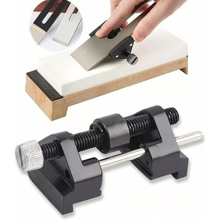 1 stk. - Slibeguide i rustfrit stål - Træbearbejdningsværktøj - Til slibning af træmejselblade