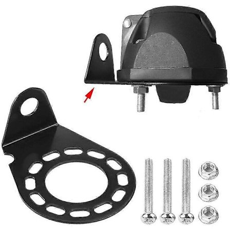 Metallinen asennusteline 7- ja 13-napaiselle perävaunun liittimelle