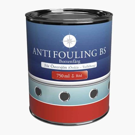 Bottenfärg kopparoxidbaserad röd 0 75 liter - Biltema