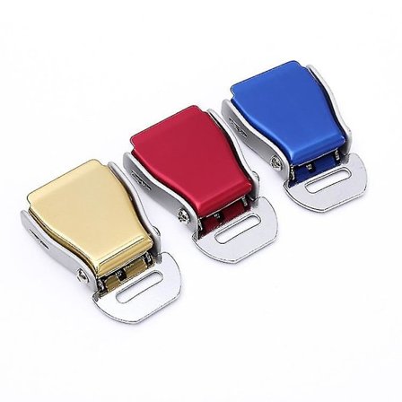 Farge Aluminium Legering Flysete Spenne Sikkerhetsbelte Sikkerhetsbelte Tilbehør Sikkerhetsbelte Spenne