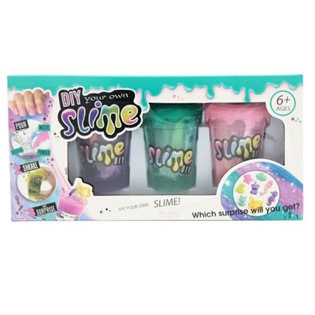 ShakeSlime Magic Putty - Slim - Mix'in Kit - tre-flaske pakke_Særlige Gaver