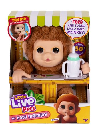 Little Live Pets | Little Live Pets My Baby Monkey | ONE SIZE