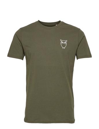 Alder Owl Chest Tee - Gots/Vegan Green Knowledge Cotton Apparel