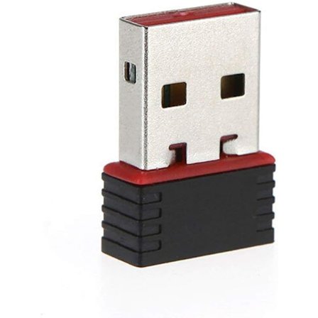 150 Mbps USB WiFi-adapter för Raspberry Pi, LOTEKOO trådlöst nätverkskort WiFi-dongel för stationär bärbar PC Windows 10 8 7 MAC OS