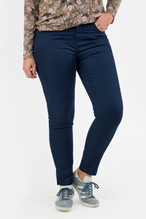 JENSEN - Jane 7/8 Jeans - Navy - Curvy Fit - Smalle Ben