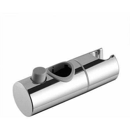 Bruseholder, ABS højdejusterbar brusehovedholder til standard 22 mm rund brusestang