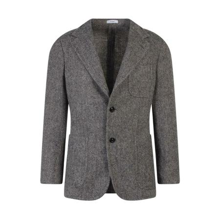 Boglioli, Formal Blazers Grijs, Heren, Maat:L