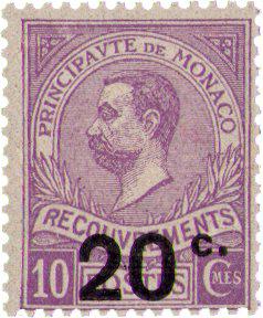 Monaco - YT TX11 - Portofrimærke - Postfrisk