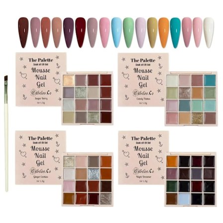 Gel Nagellack Palett – Mousse UV Gellack