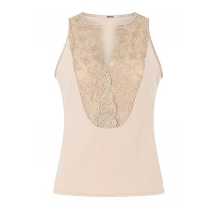 Gustav, Sleeveless TOP Beżowy, Kobieta, Rozmiar: XL