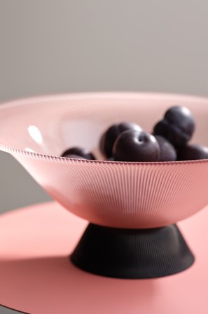 Jotex - Skål Rosa/svart - GINGER - Kjøp Oppbevaring hos Jotex