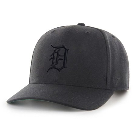 47 Brand Low Profile Lippis - ZONE Detroit Tigers musta