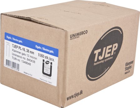 TJEP 840438 Hakanen PL-16 FZB 38mm, 9900 kpl/pakkaus, Kiinnitys