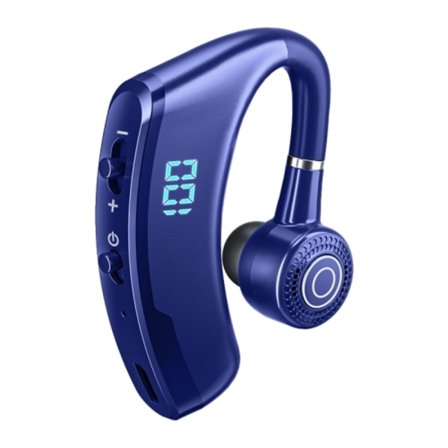 V9S Bluetooth-headset med brusreducerande hörlurar med LED-display