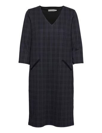 Frmecheck 2 Dress Blue Fransa