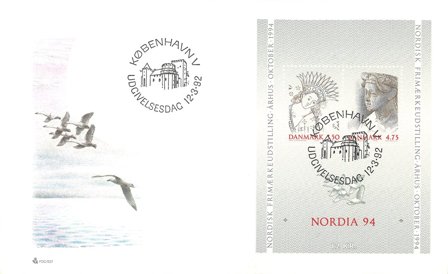 Danmark - AFA 1011-1012 - FDC