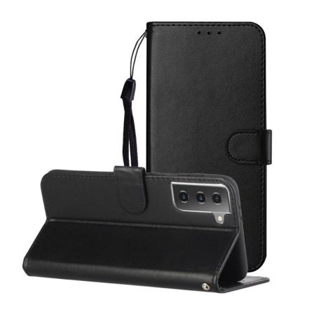 Samsung Galaxy S21 Plus - Plånboksfodral - Svart Black Svart