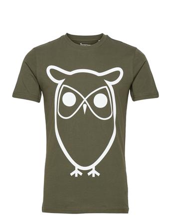 Alder Basic Owl Tee - Gots/Vegan Green Knowledge Cotton Apparel