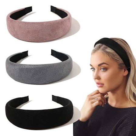 3 stk. Hårbånd til Kvinder - Mode Hårbånd til Kvinder Hårtilbehør Hårbånd til Piger Skridsikre Søde