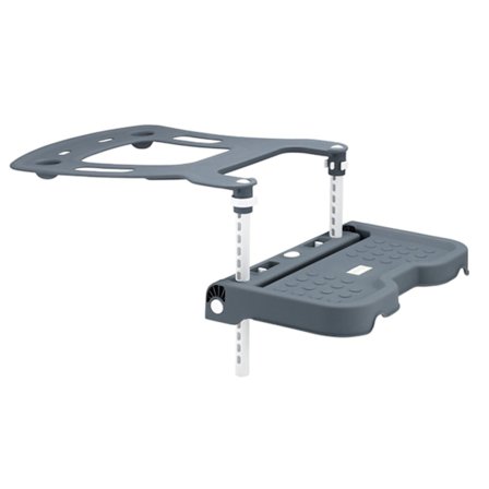 Fotstøtte for barn, sammenleggbar, sikkerhetssete for spedbarn, fotpedal, støtte for fotbrett, grå