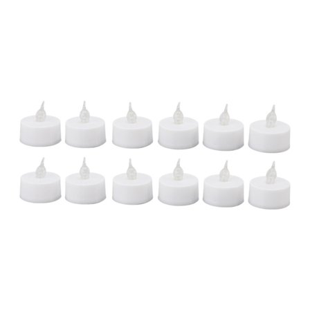 Flameless LED Candles for Holidays, Ideal for Events with Safe and Reliable Operation, Replaceable Batteries Tea Lights for Decorative Purposes