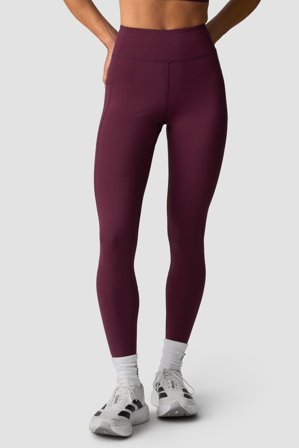 ICANIWILL - Essential Cardio Tights Dark Mahogany - Treningstights - Dame - ICIW
