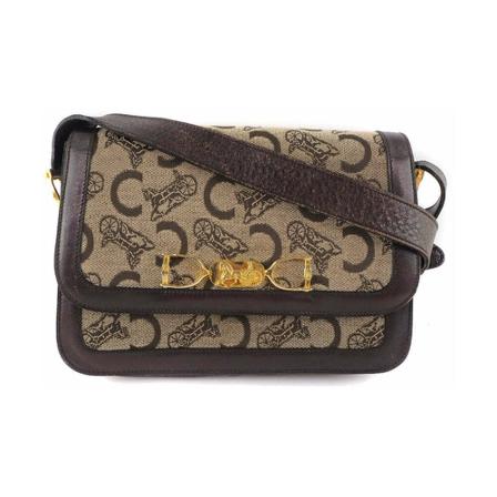 Celine Vintage, Pre-owned Shoulder Bag Bruin, Dames, Maat:ONE Size