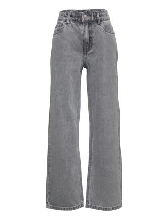 Nlfgrizza Dnm Hw Straight Mom Pant Jeans Grå LMTD