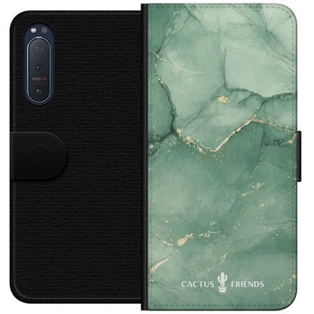 Yhteensopiva Lompakkokotelo Sony Sony Xperia 5 II Cactus and Friends – JadeVeins
