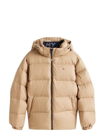 Tjm Essential Down Jacket Ext Beige Tommy Jeans