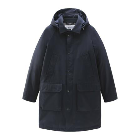 Woolrich Blue Winter Jakke Blå, Herre